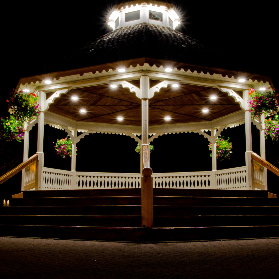 gazebo illuminato